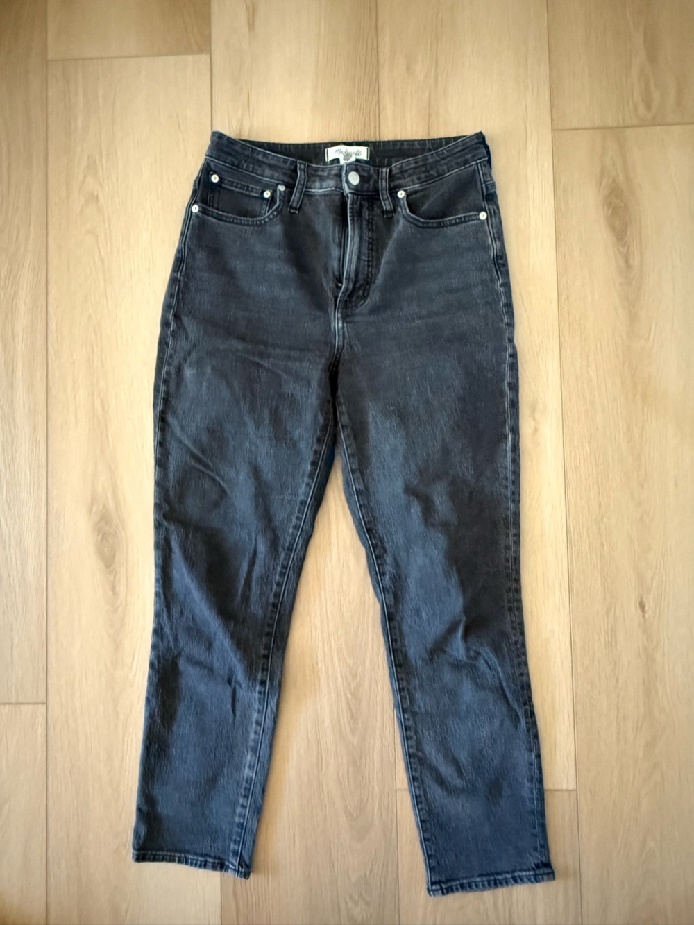 Madewell Black High-Rise Jeans